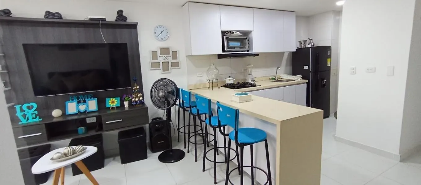 Turquesa A 5 Minutos Del Aereopuerto Daniel Lemaitre Apartment Cartagena