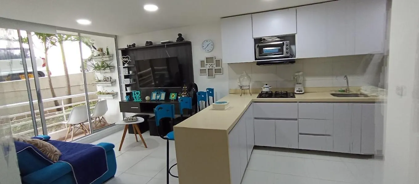 Turquesa A 5 Minutos Del Aereopuerto Daniel Lemaitre Appartement Cartagena Colombia